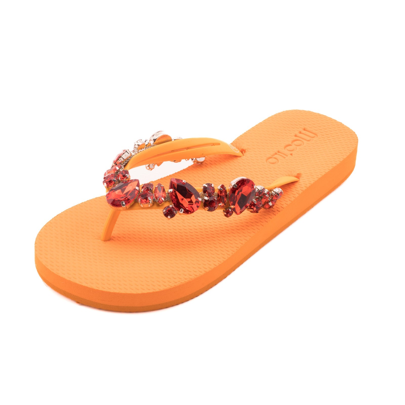 Flip-Flop / Katja - Orange - Rot