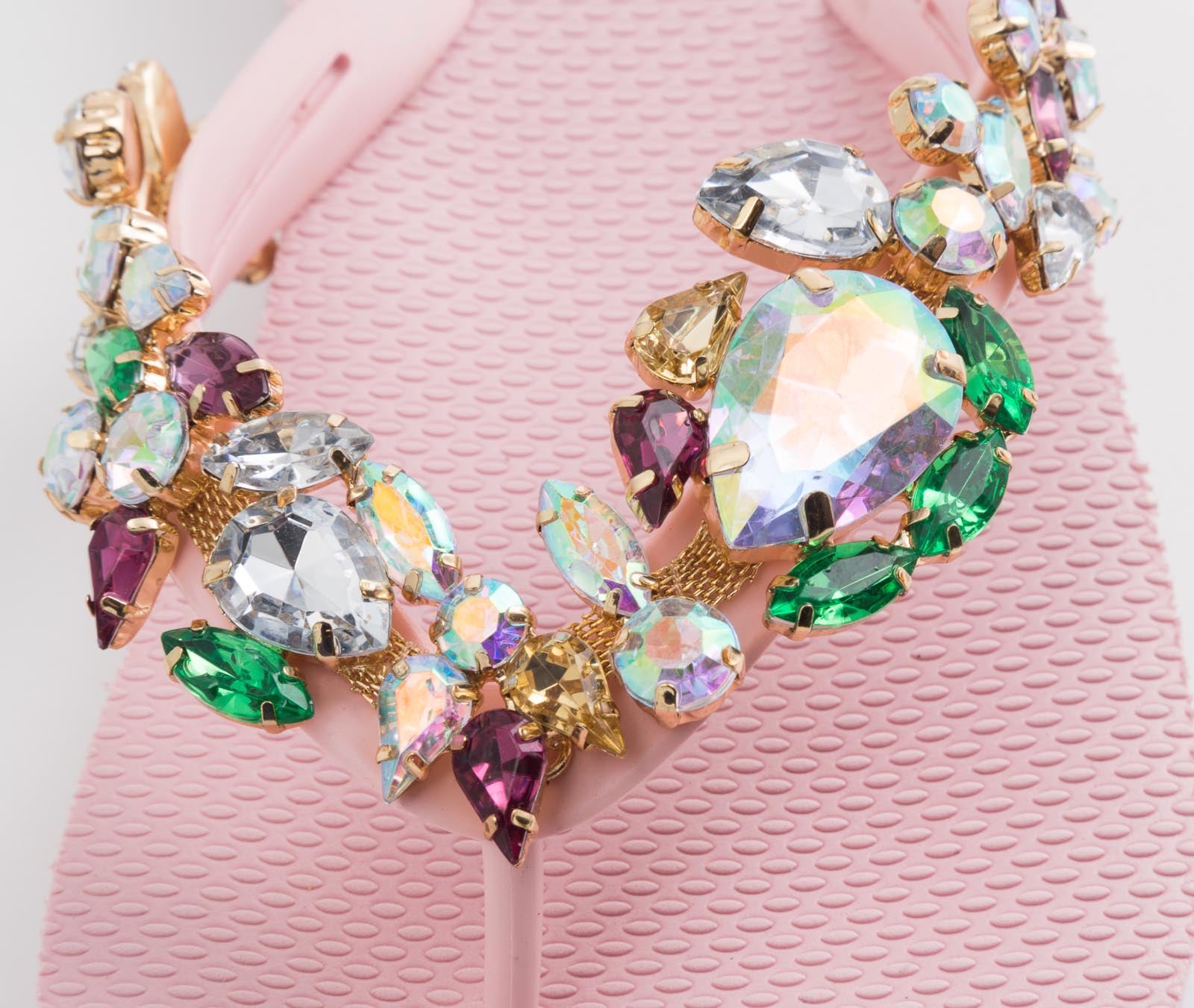 Flip-Flop / Diamant - Bunt-Rose