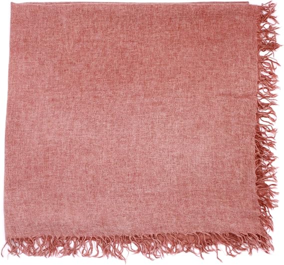 Schal - Tuch  / Leon 100 % Kaschmir Terracotta
