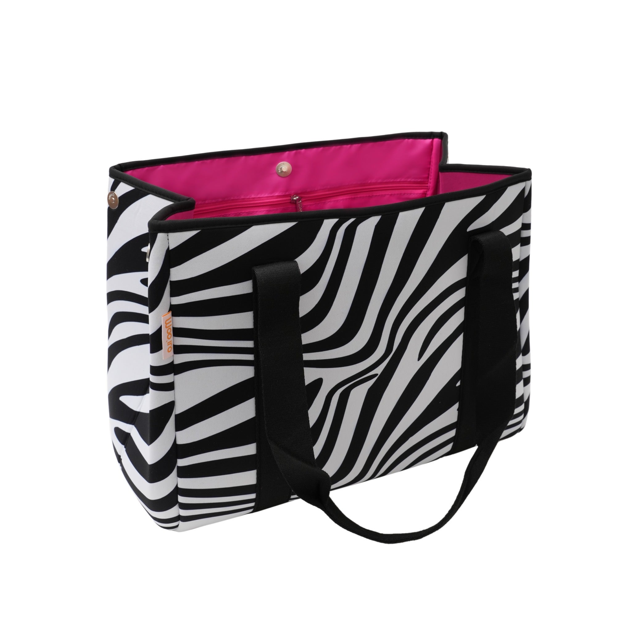 Neopren-Taschen Xuno - Wellen Herz Pink