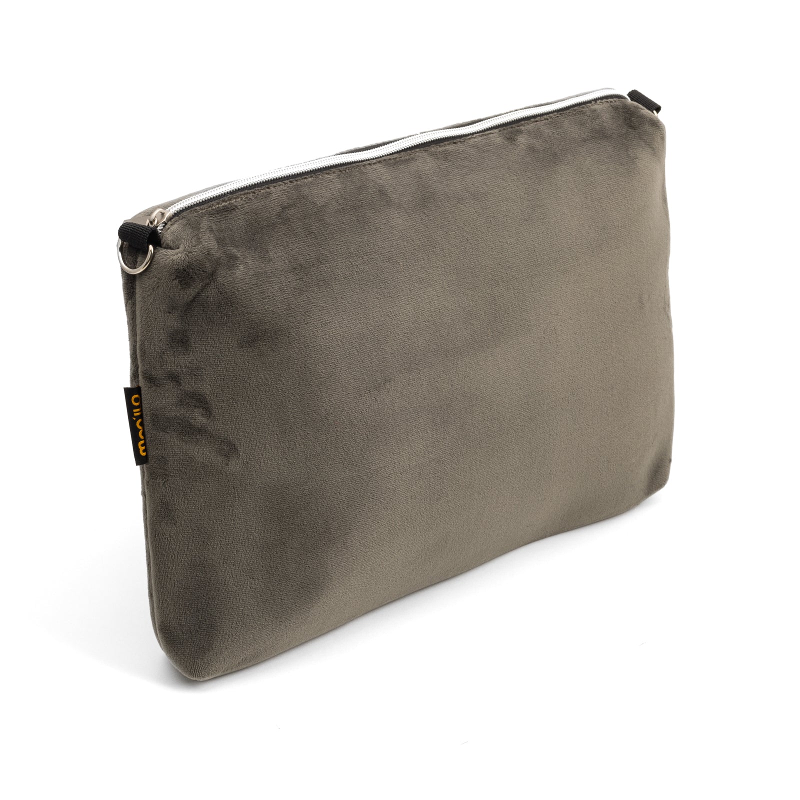 Accessoires / Kosmetiktasche Samt Grau