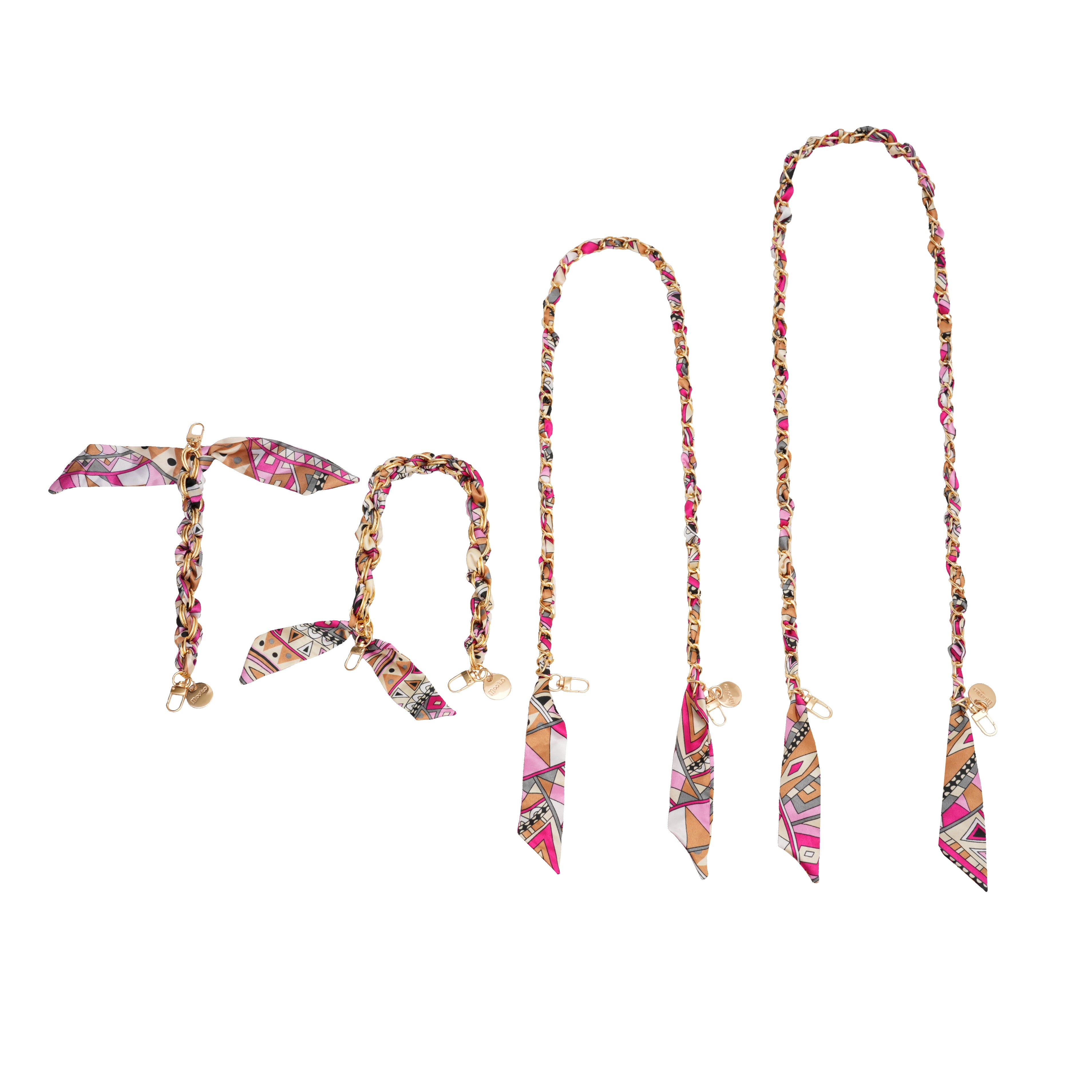 Accessoires / Handy- & Taschenkette Satin in verschiedenen Längen erhältlich - Pink Riviera