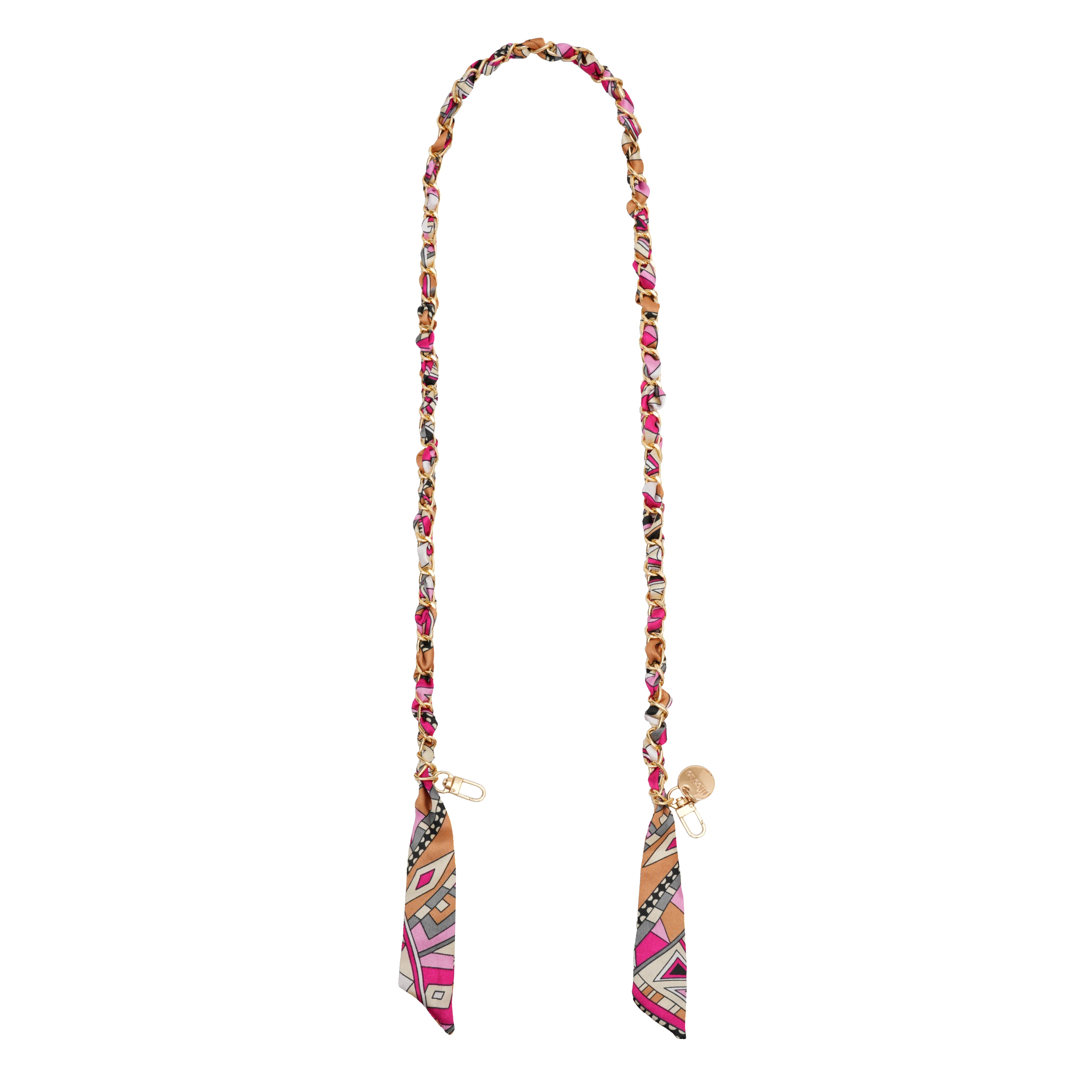 Accessoires / Handy- & Taschenkette Satin in verschiedenen Längen erhältlich - Pink Riviera