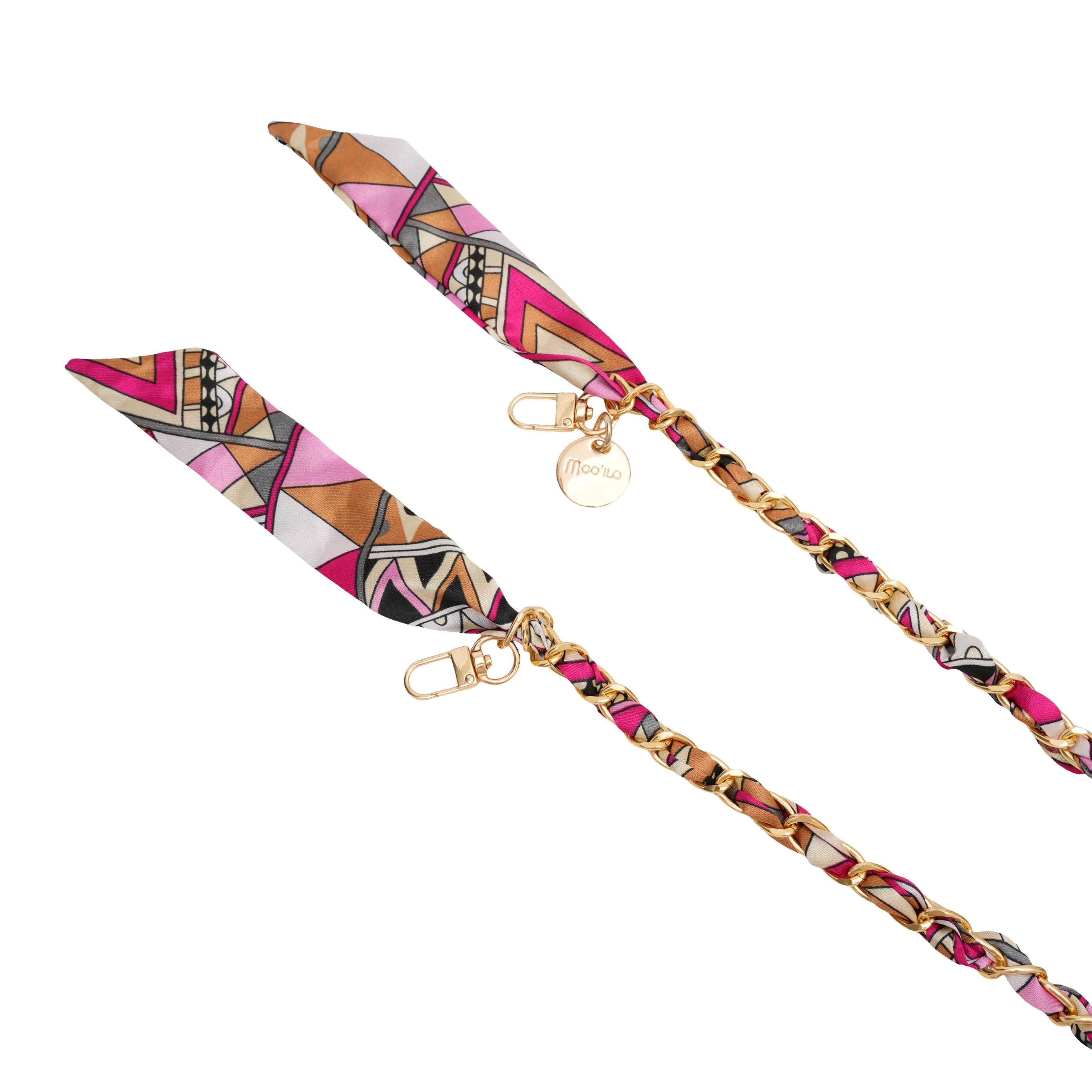 Accessoires / Handy- & Taschenkette Satin in verschiedenen Längen erhältlich - Pink Riviera