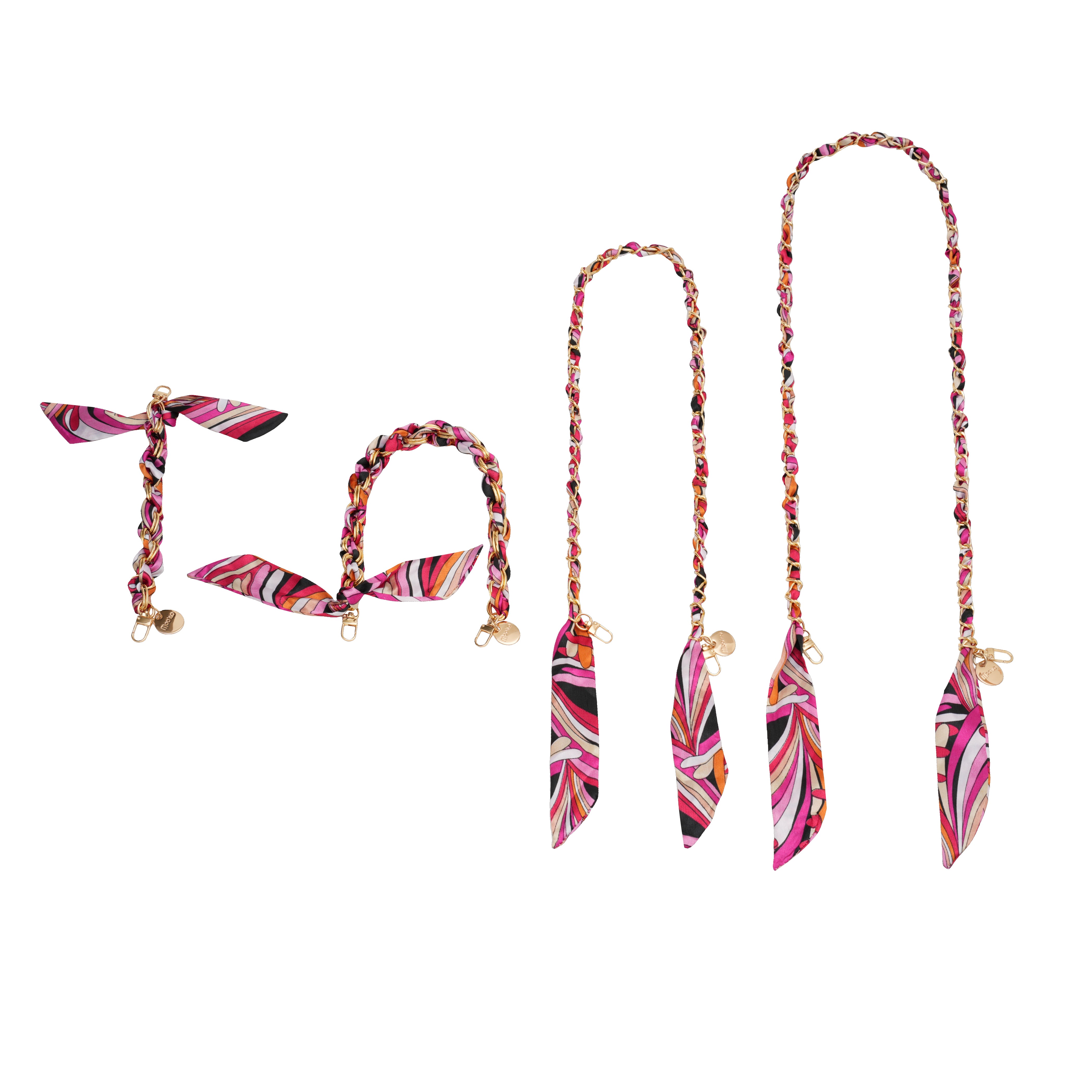 Accessoires / Handy- & Taschenkette Satin in verschiedenen Längen erhältlich - Calypso Red