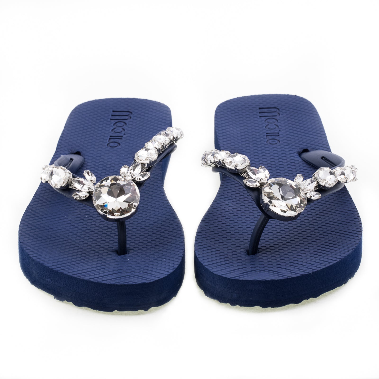 Flip Flop Dunkelblau Diamant / alte Kollektion / Modenshow Rückläufer / B Ware