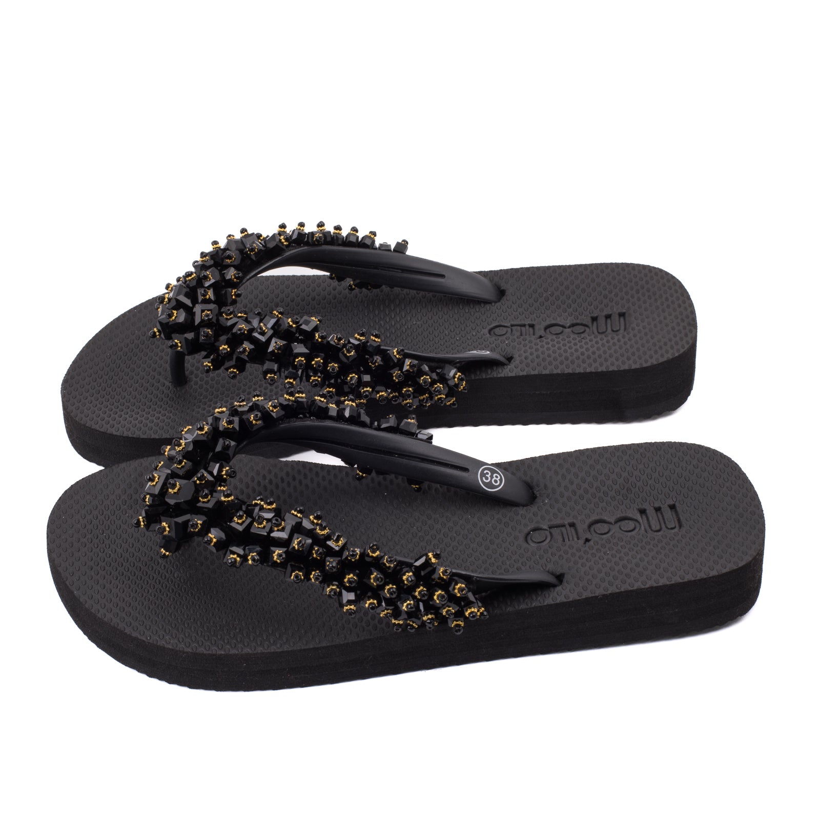 Flip-Flop / Spikes - Schwarz