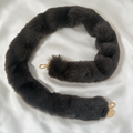 Accessoires / Taschengurt Teddy - Grau Lang
