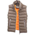 Gilets homme / Kaki / intérieur orange