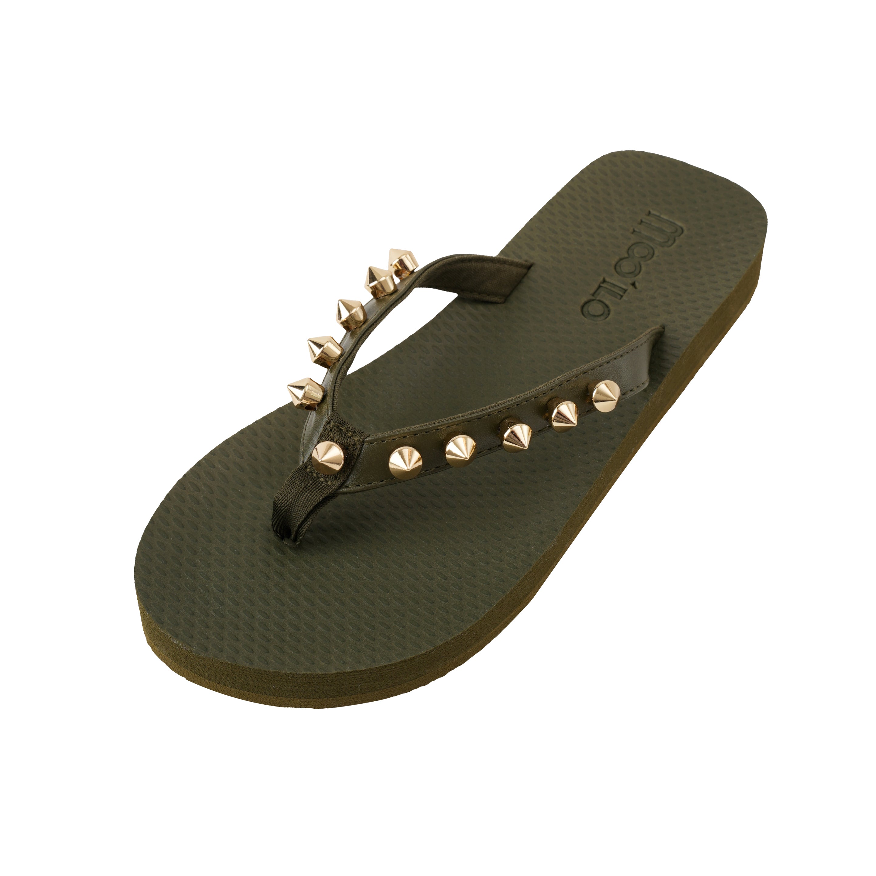 Flip-Flop / Nieten - Khaki