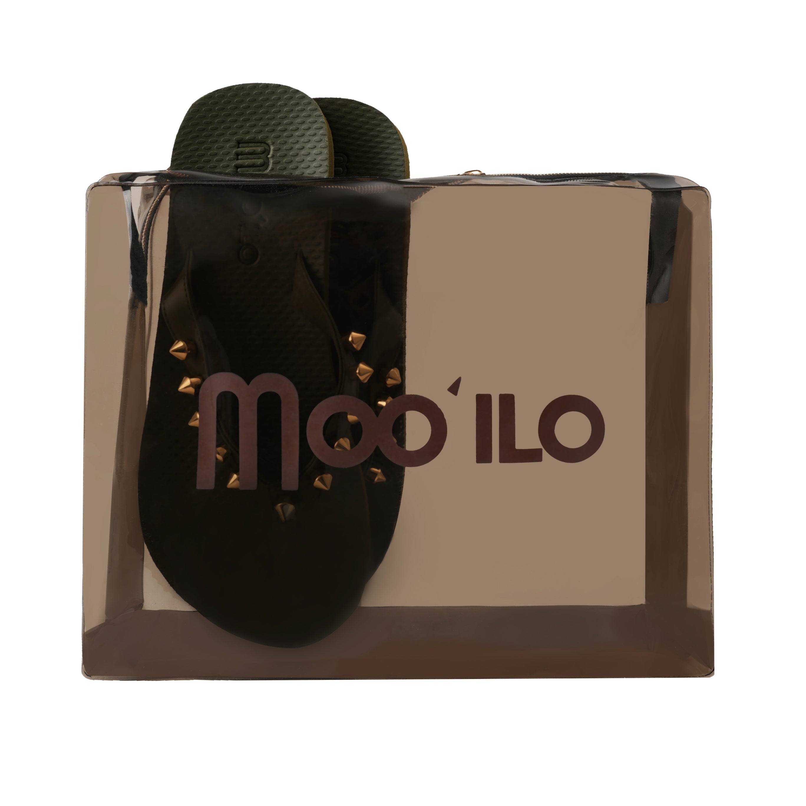 Flip-Flop / Nieten - Khaki
