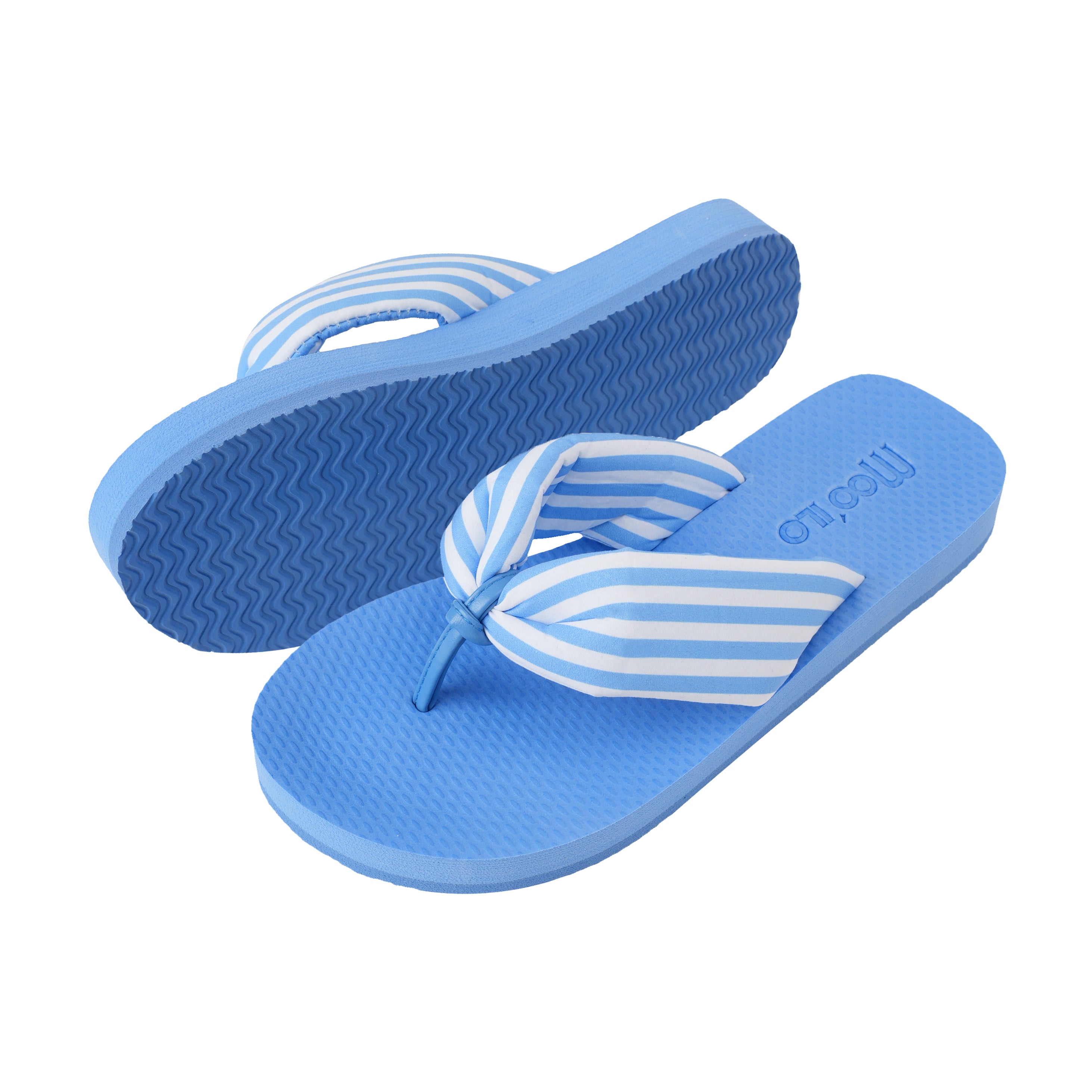 Flip-Flop / Steffi - Streifen Blau-Weiß