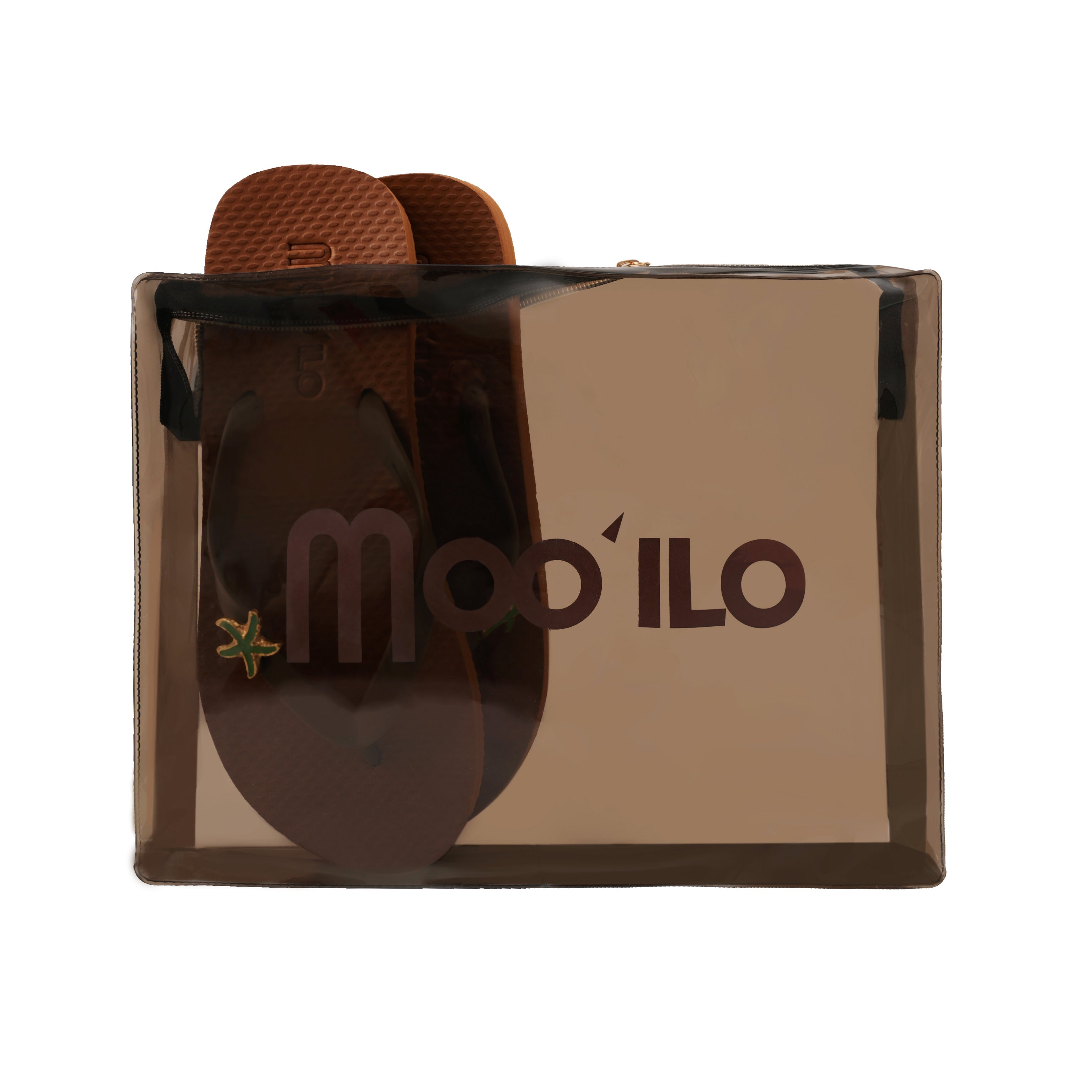 Flip-Flop / Vera - Seestern Cognac-Braun