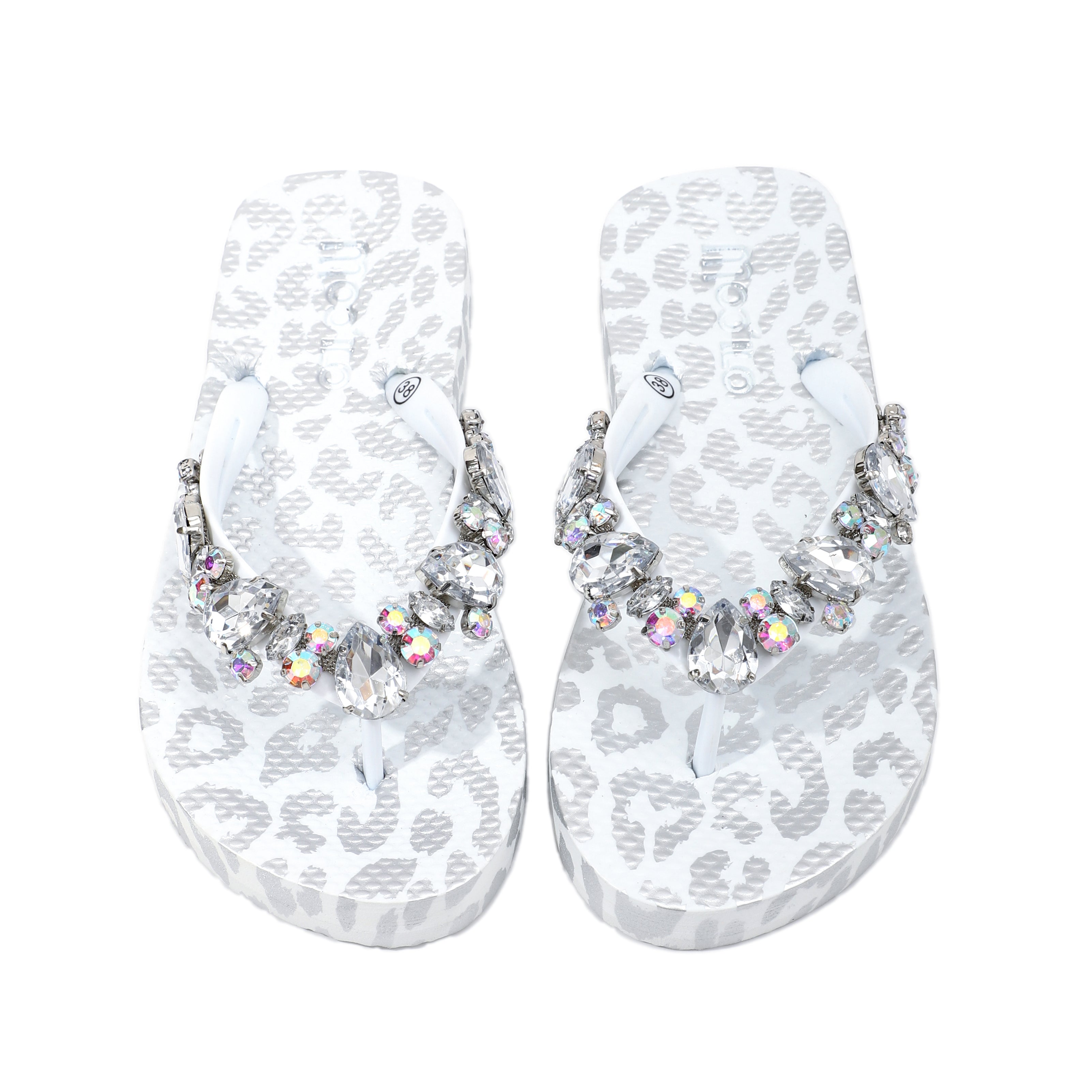 Flip-Flop / Leo Weiß - Silber