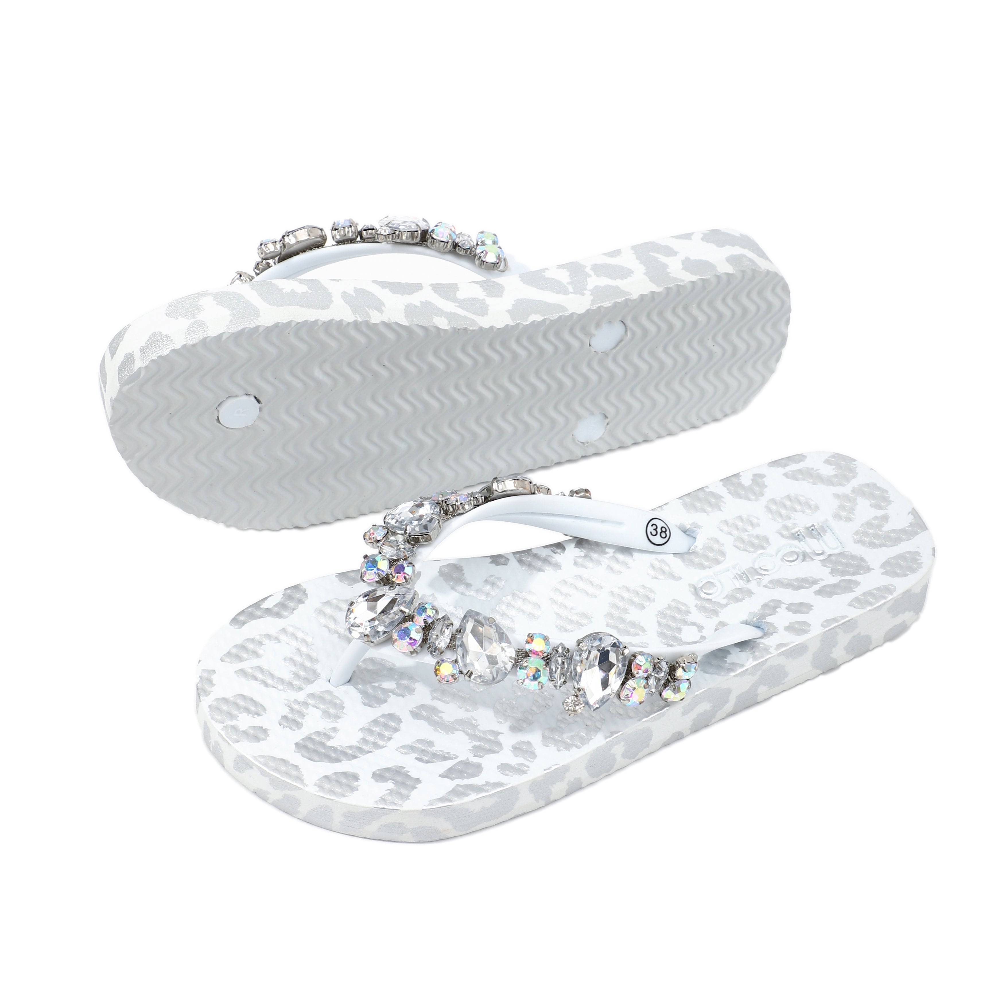 Flip-Flop / Leo Weiß - Silber