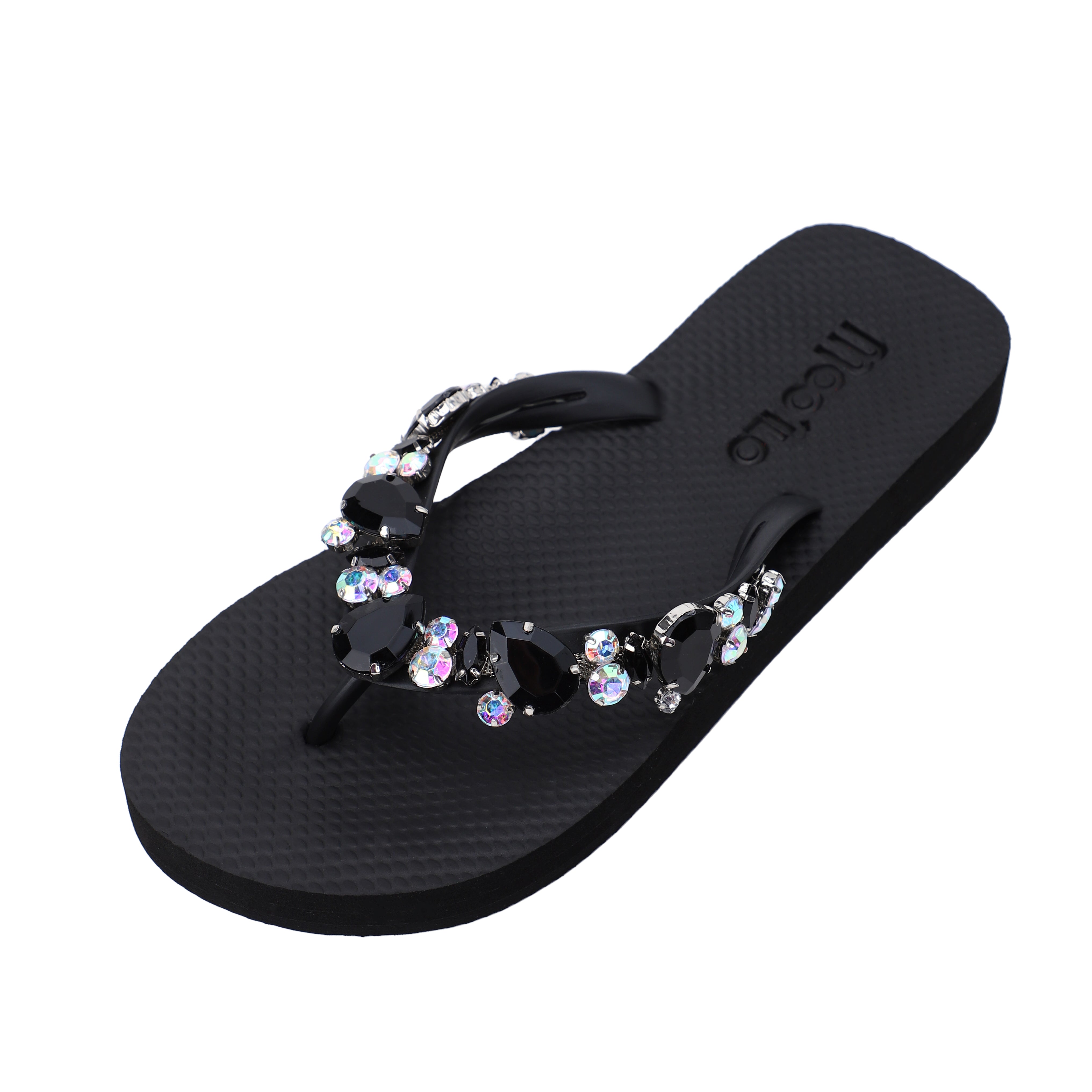 Flip-Flop / Katja - Schwarz Matt / B-Ware