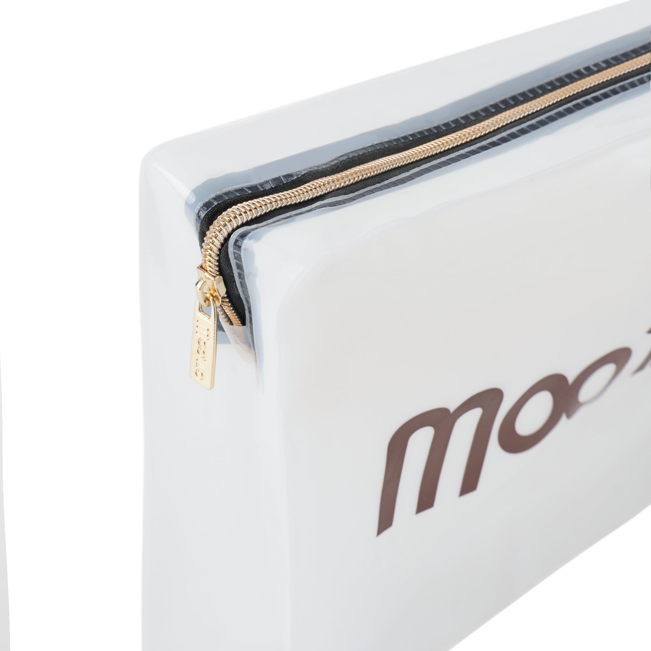 Taschen / Clutch Melina - Weiß Transparent