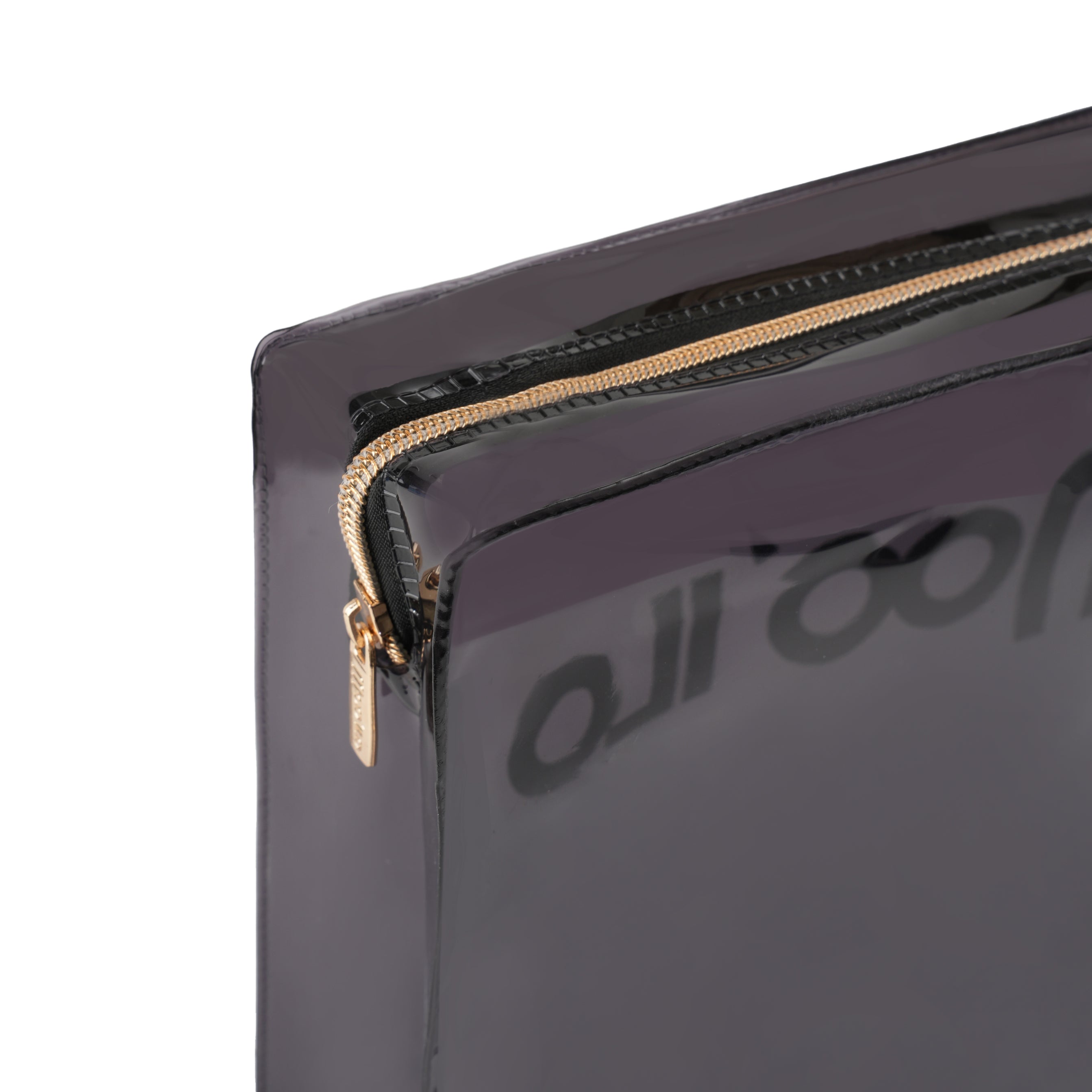 Taschen / Clutch Melina - Schwarz Transparent