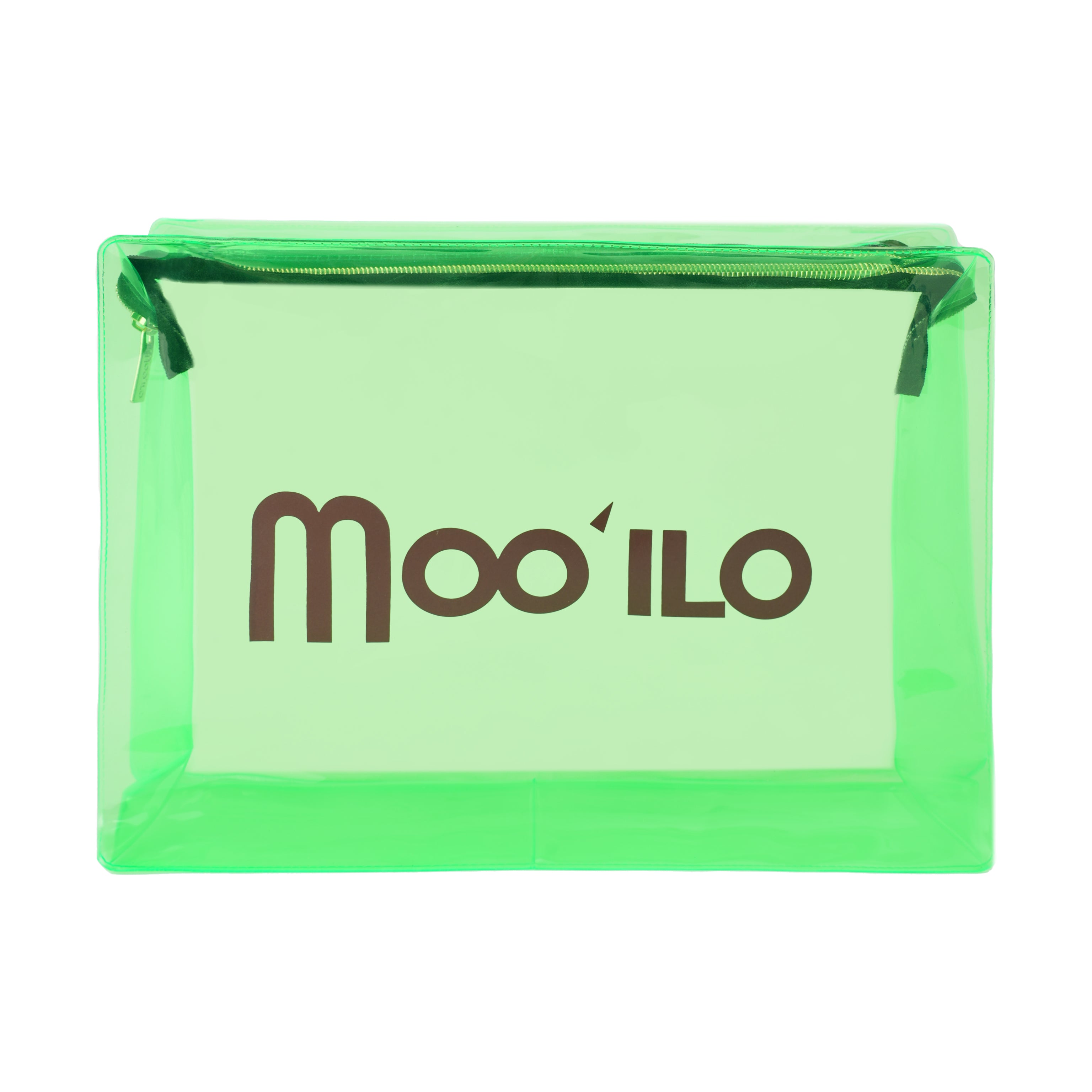 Taschen / Clutch Melina - Grün Transparent