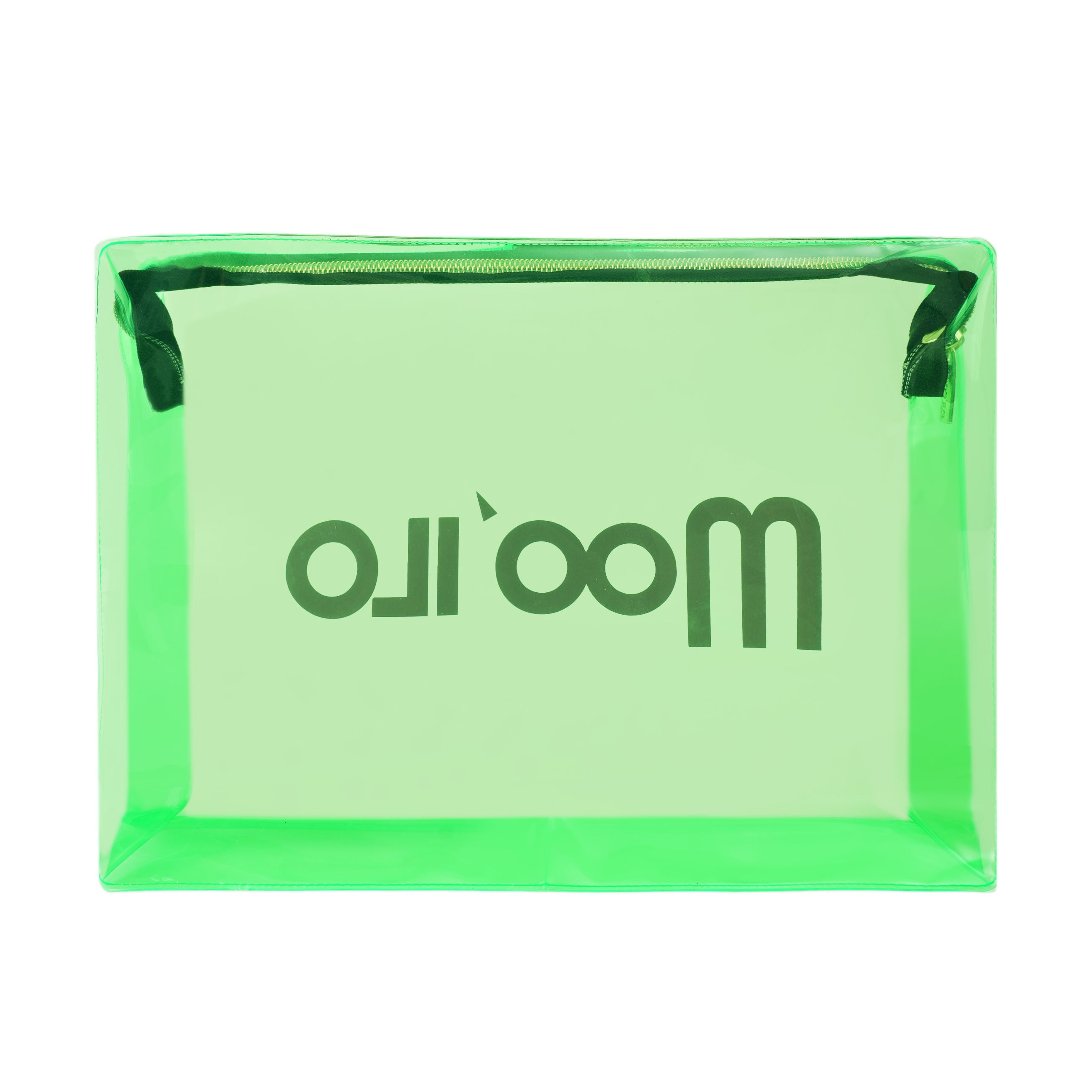 Taschen / Clutch Melina - Grün Transparent