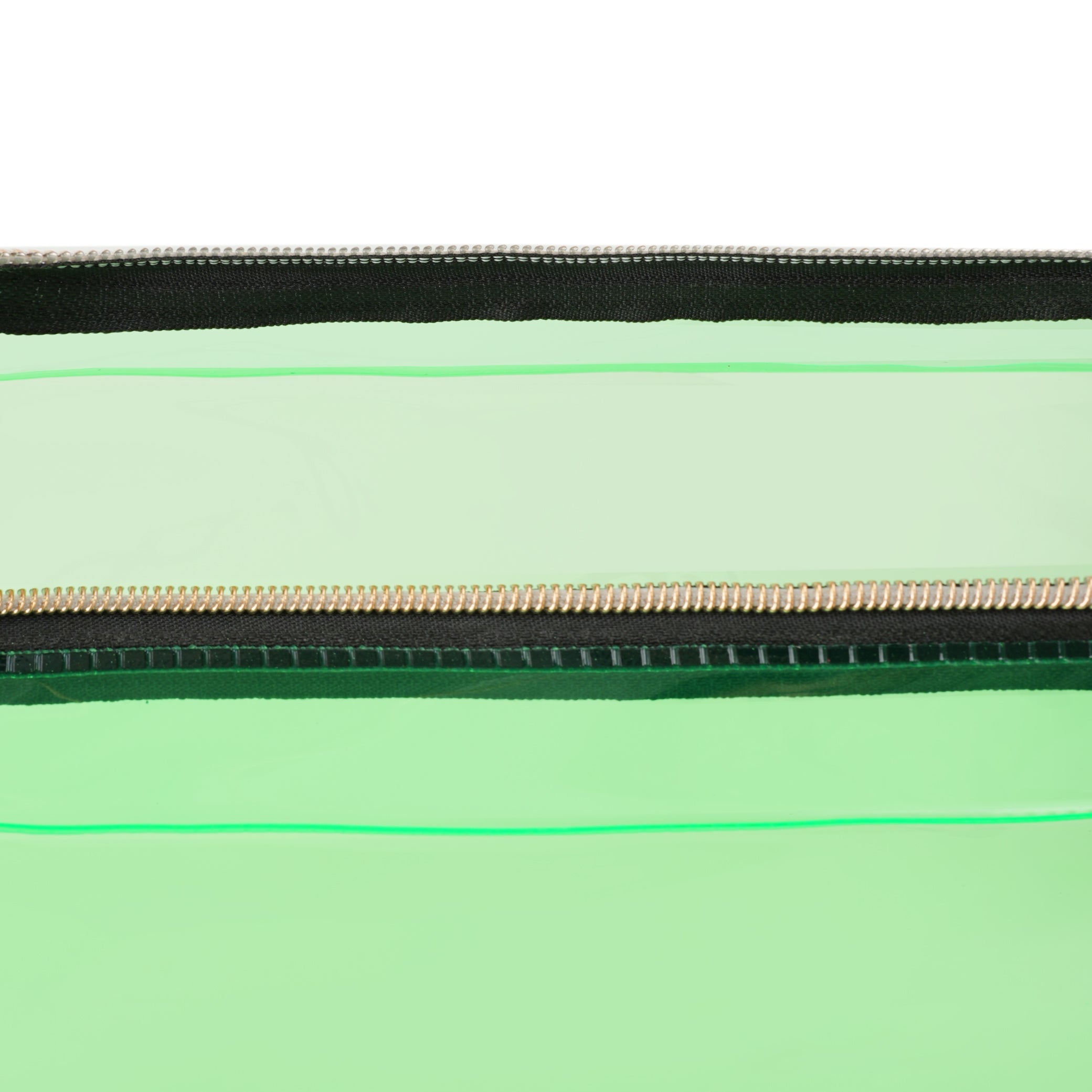 Taschen / Clutch Melina - Grün Transparent