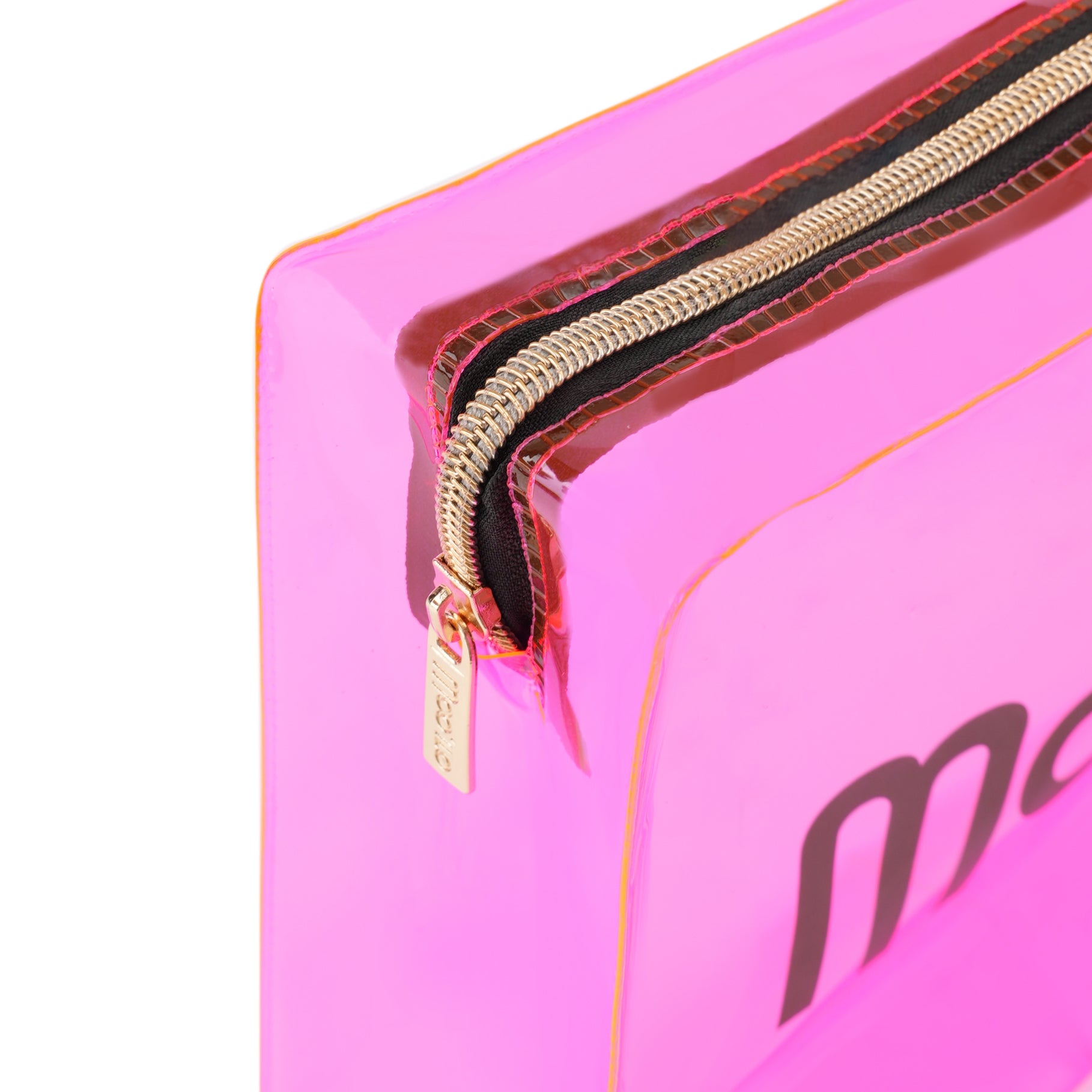 Taschen / Clutch Melina - Pink Transparent