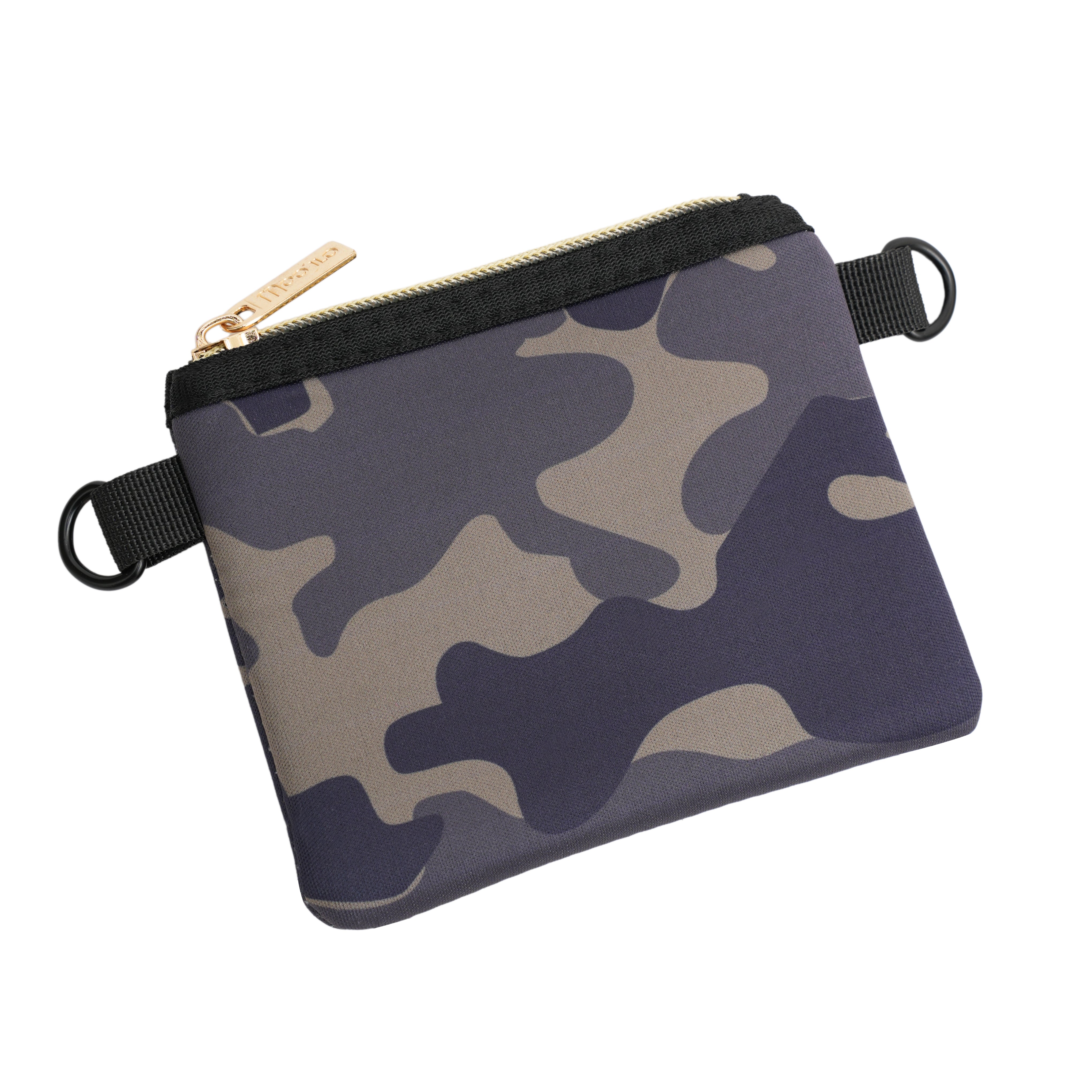 Taschen / Neopren-Umhängetasche Cleo -  Camouflage Khaki