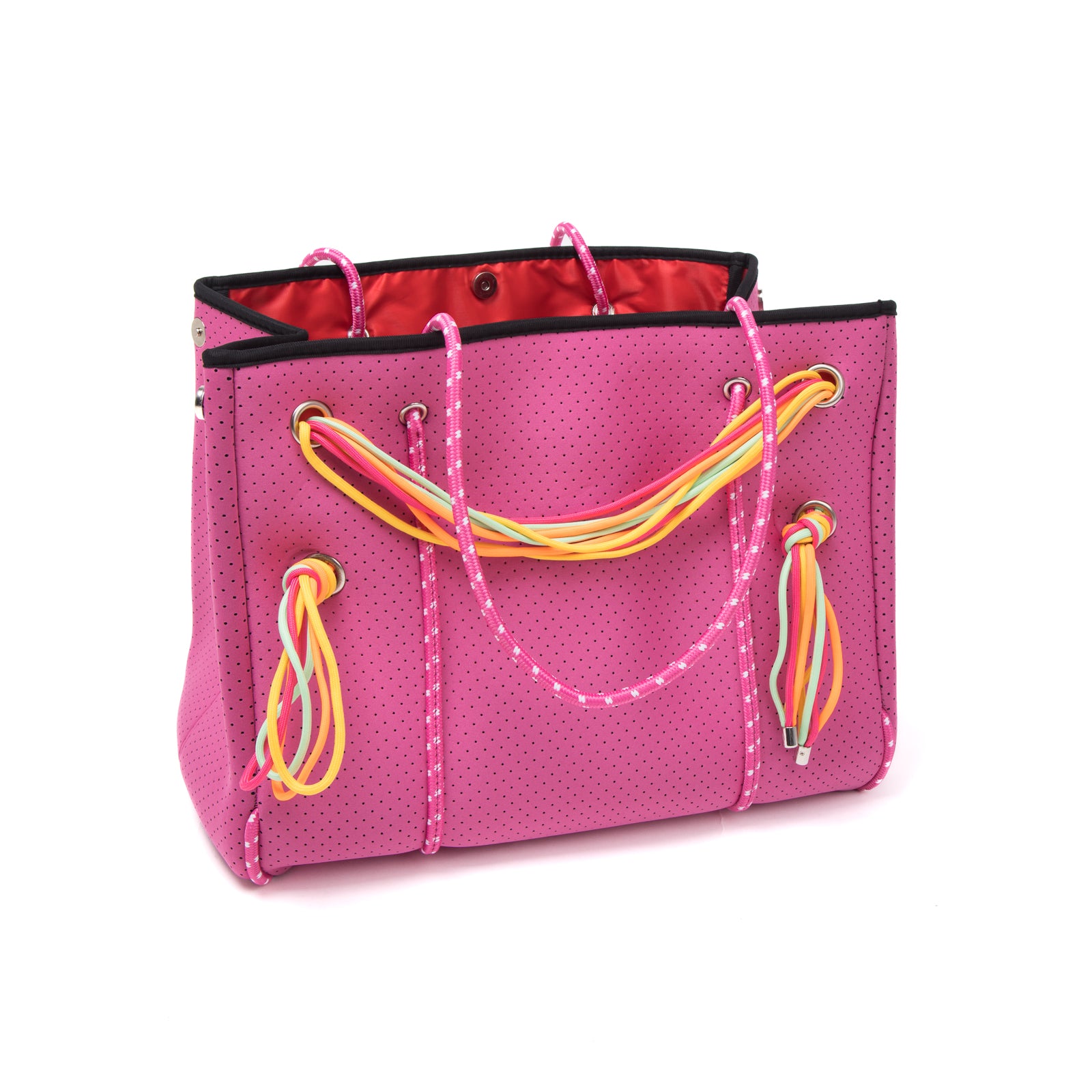 Taschen / Neopren-Shopper Lilly - Bunt Pink