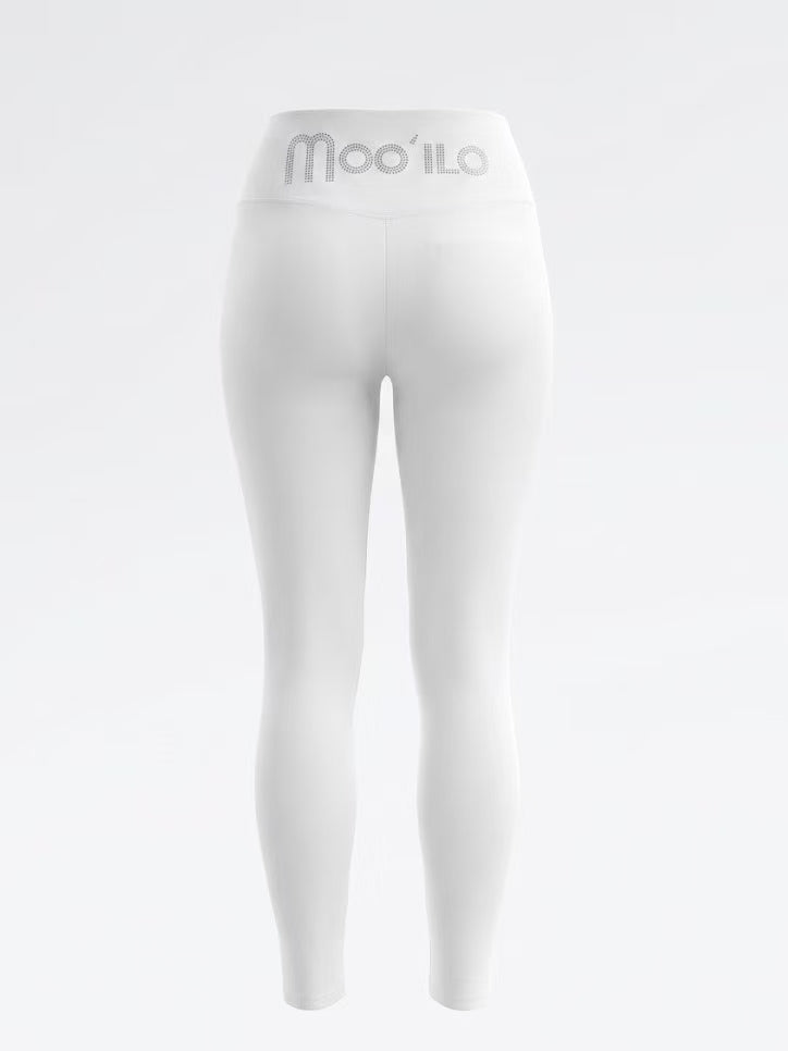 Pantalón elástico Yuki - Blanco roto