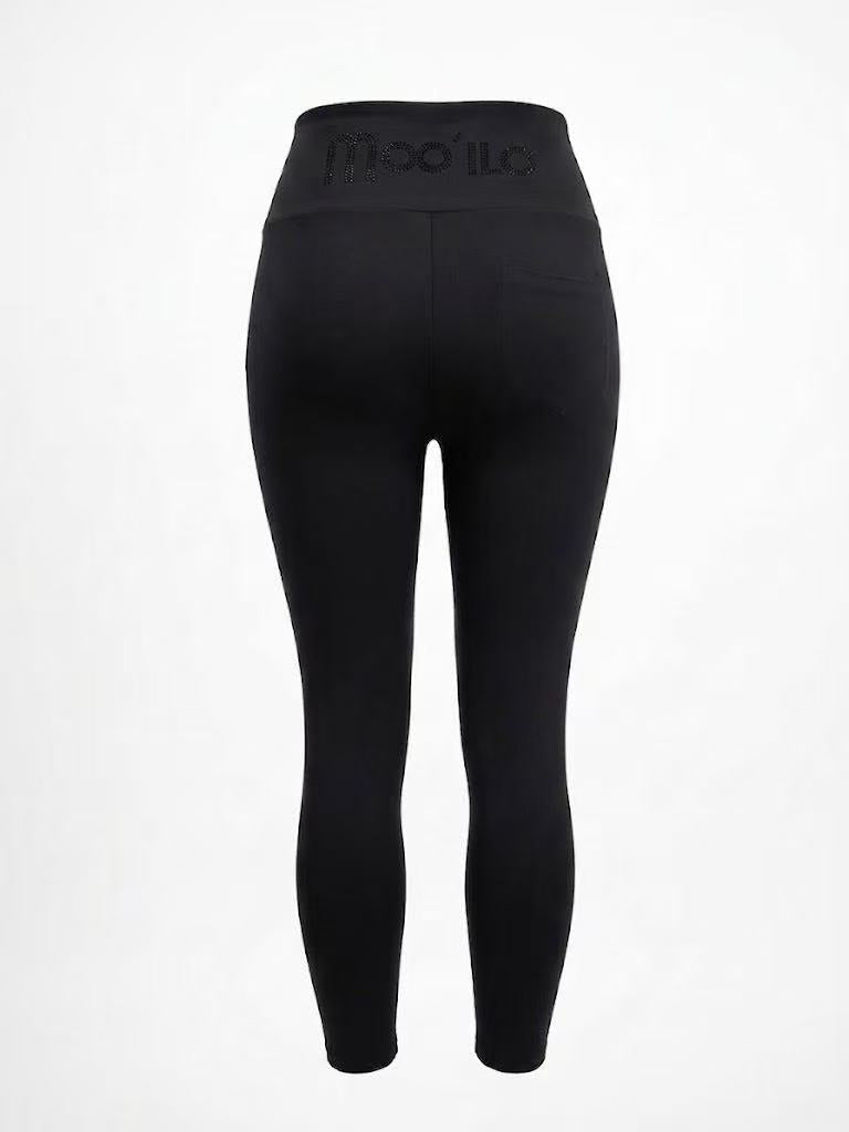 Pantalón elástico Yuki - Negro