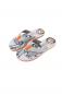 Preview: Herren Flip-Flops - Grey - Leather  /  Neopren Clutch
