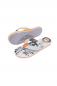Preview: Herren Flip-Flops - Grey - Leather  /  Neopren Clutch