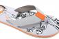 Preview: Herren Flip-Flops - Grey - Leather  /  Neopren Clutch