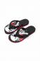 Preview: Herren Flip-Flops - Black - Skull with Chain /  Neopren Clutch