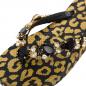 Preview: Leo - Schwarz Gold Metallic - Schwarz  /  Neopren Clutch