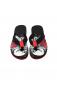 Preview: Herren Flip-Flops - Black - Leather  /  Neopren Clutch