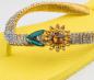 Preview: Yellow Sunflower /  Kunstleder Clutch