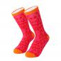 Preview: Socken Leo Pink - Leo Clutch Gr. 39 - 42