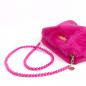 Preview: Handy / Taschenkette Pink Perlen Lang