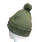 Preview: Mütze Peace Olive mit Bommel