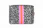 Preview: Neopren Clutch Leo Schwarz Silber