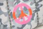 Preview: Neopren Tasche S camouflage grau hell peace
