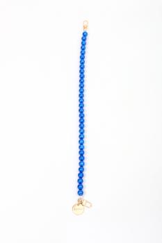 Handy / Taschenkette Blue Perlen Kurz