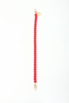 Handy / Taschenkette Red Perlen Lang