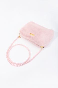 Handy / Taschenkette Rose Perlen Lang