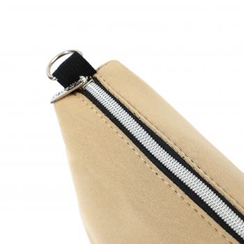 Beige - Beige Gold / Neopren Clutch