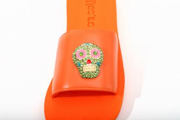 Bandage - Orange - Skull