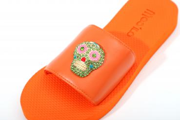 Bandage - Orange - Skull