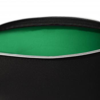 Black  - Katja  / Dark Black - Neopren Clutch