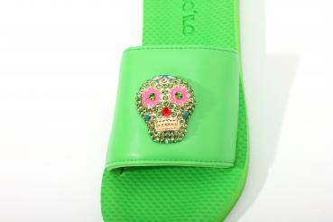 Bandage - Green - Skull